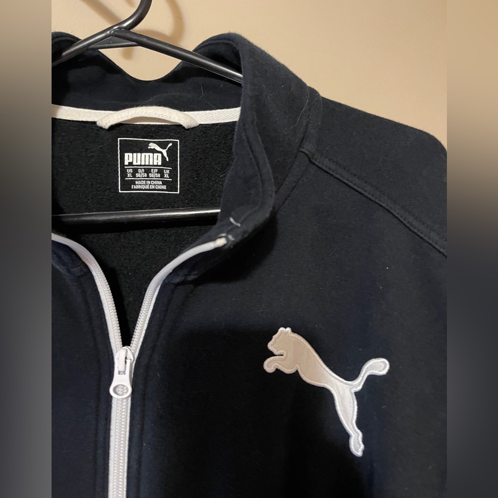 PUMA Fleece Track Jacket Size XL